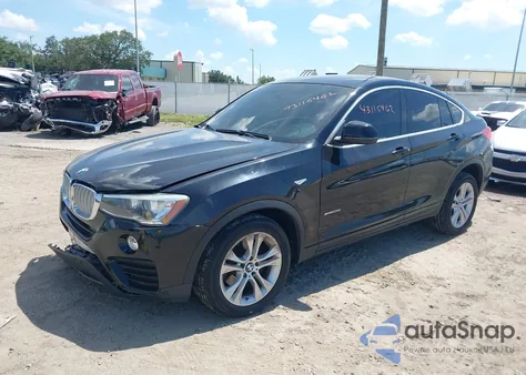 2016 BMW X4 xDrive28I from USA, damaged, VIN 5UXXW3C55G0R20950